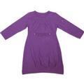 Infancy Tulip Dress - Aubergine